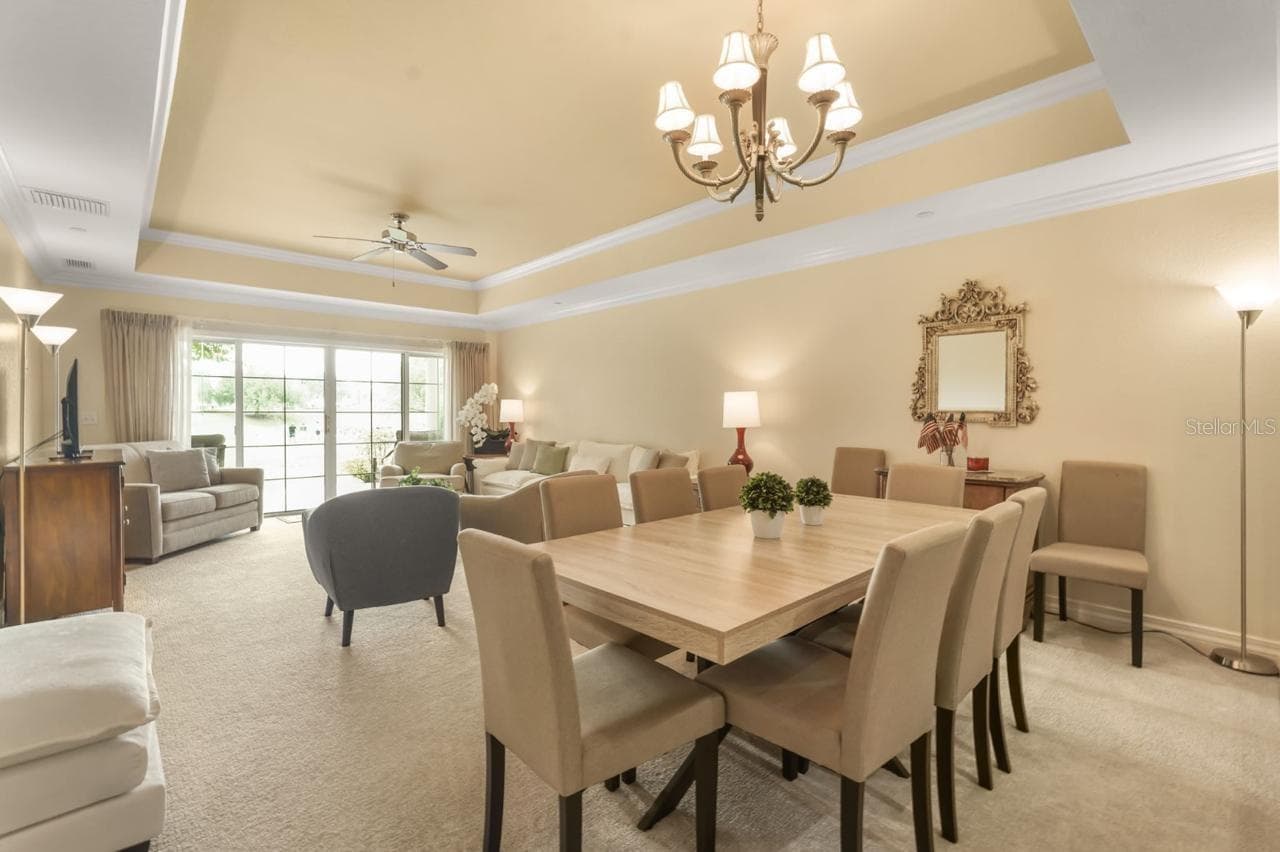 Dining Room - 1116 SUNSET VIEW CIR #103, KISSIMMEE