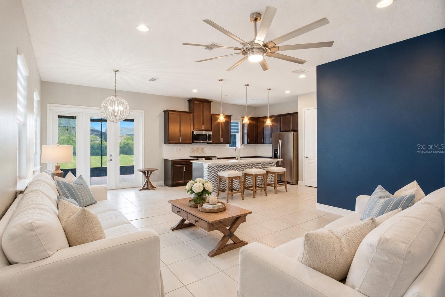 virtually staged - 5027 E FOUNTAINWOOD DR, ST CLOUD