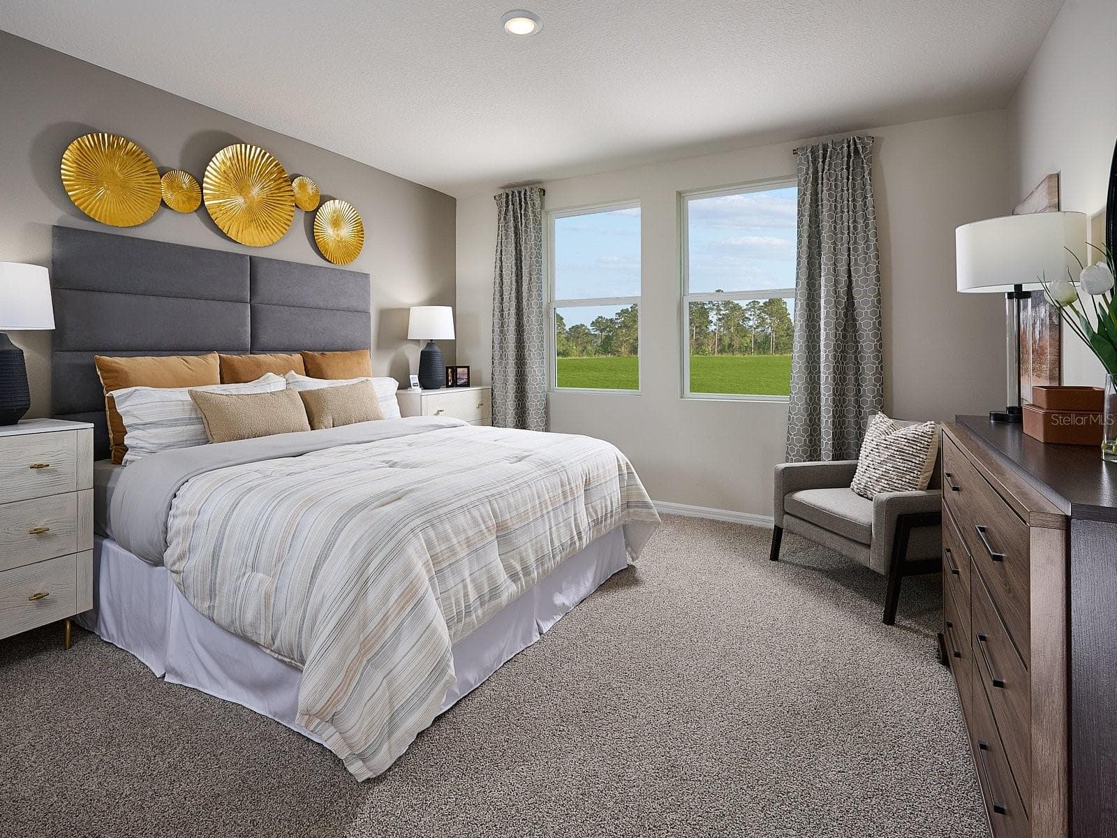 Discover the perfect blend of comfort and functionality in Springs at Lake Alfred. This thoughtfully designed floorplan features four spacious bedrooms and two full baths, offering plenty of room for families, guests, or a home office. The open-concept kitchen seamlessly connects to the dining area and great room, creating a warm and inviting space ideal for everyday living and effortless entertaining. Designed with both style and convenience in mind, this home provides a comfortable flow, welcoming gathering spaces, and the flexibility to fit a variety of lifestyles. Enjoy the opportunity to create lasting memories in a home that truly has it all. - 734 IMPALA RD, LAKE ALFRED