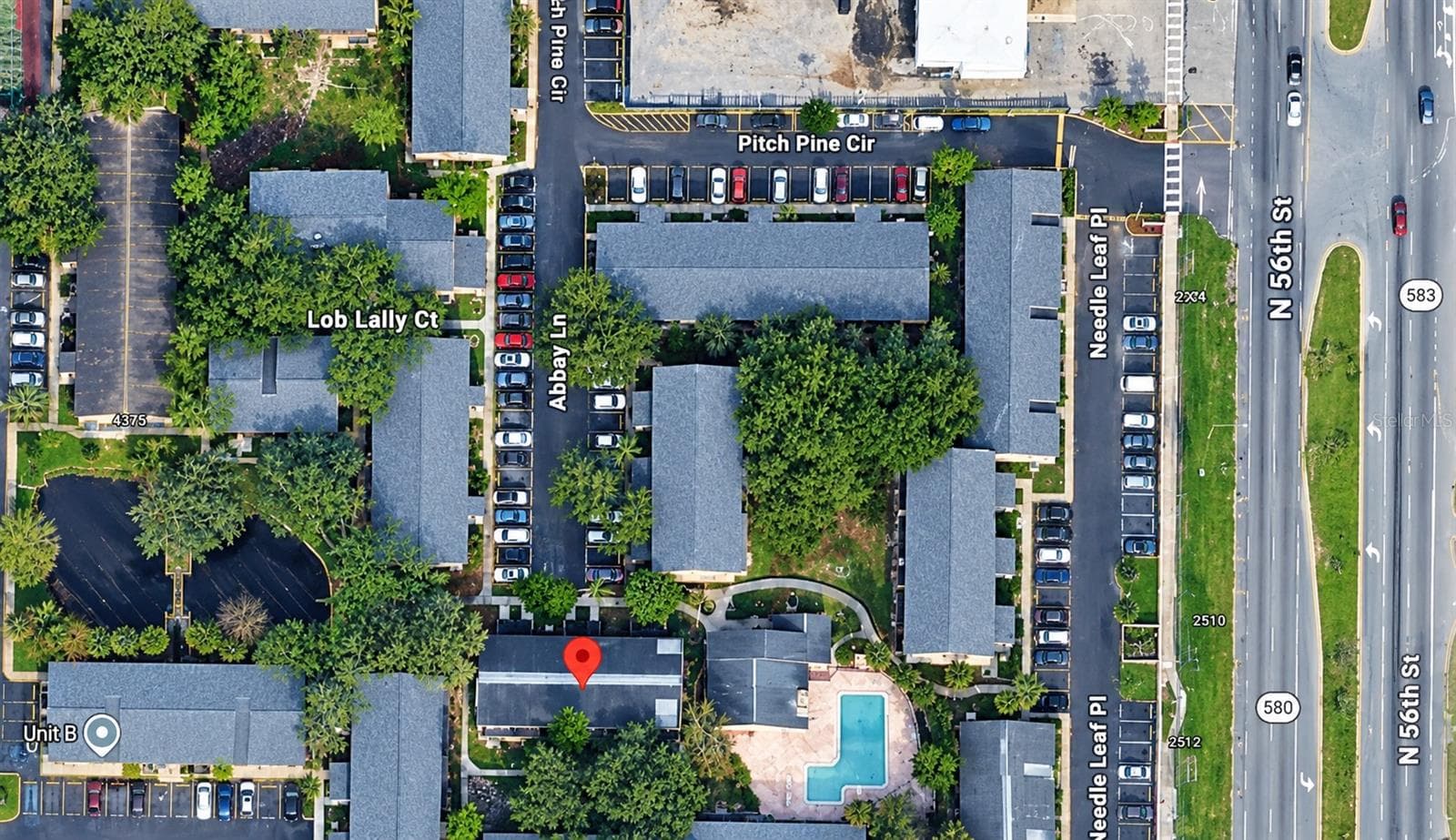 Condominium at 7601 ABBEY LN #Unit C, TAMPA, photo 13 of 14