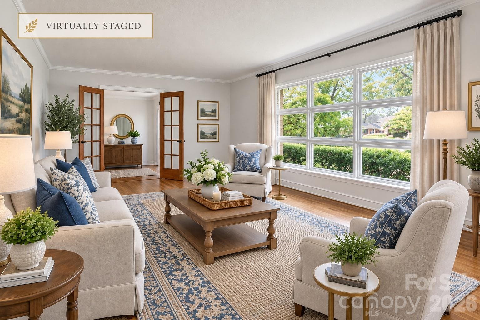 Living Room (virtual stage) - 688 Grandview Drive NE, Concord