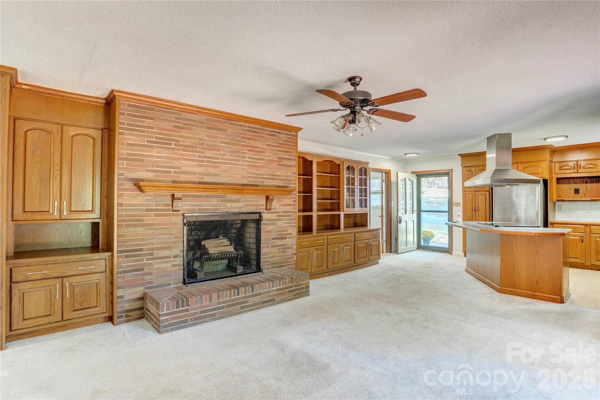 Great den / kitchen flow - 688 Grandview Drive NE, Concord