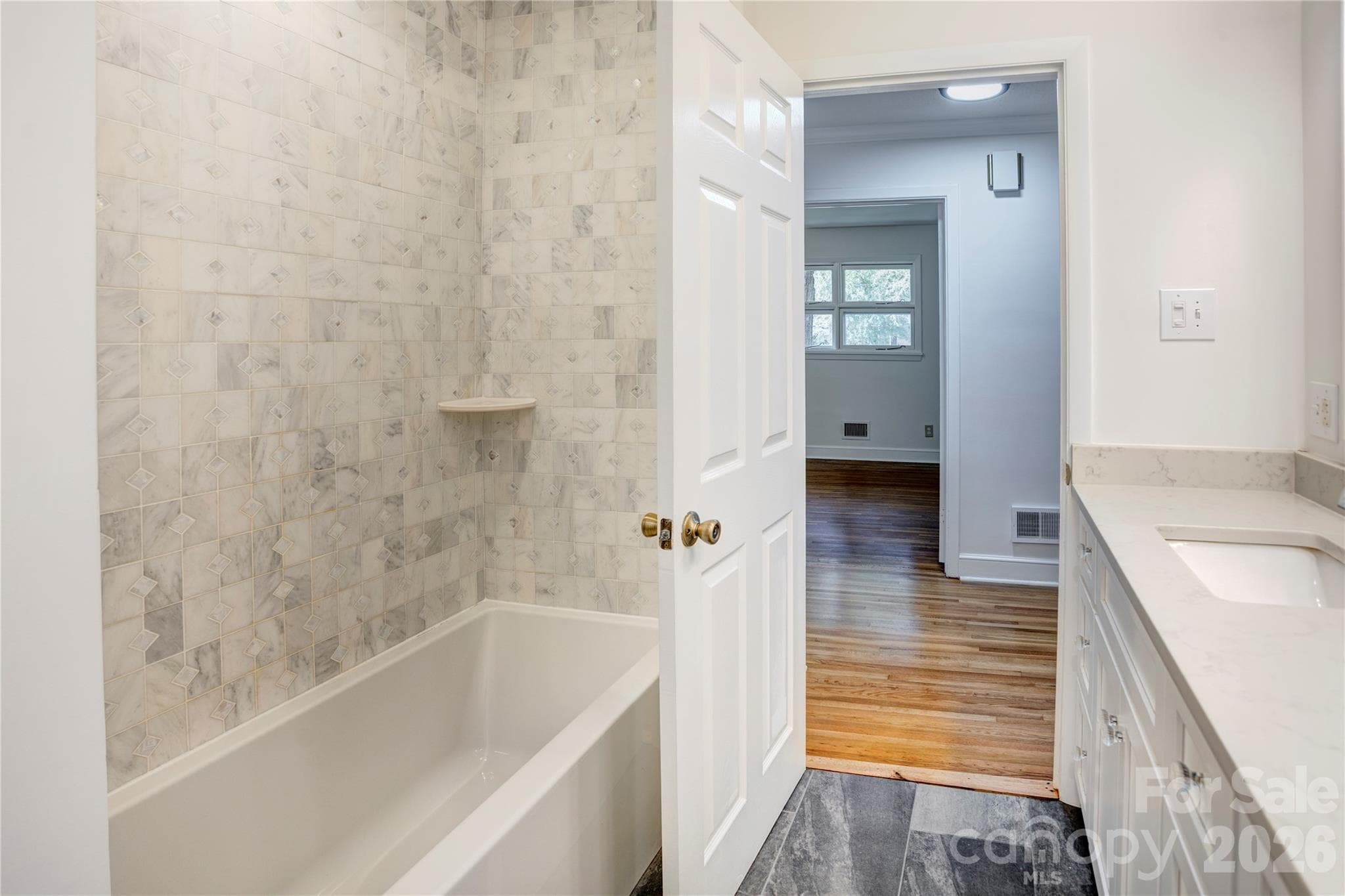 Full bath (main floor) - 688 Grandview Drive NE, Concord