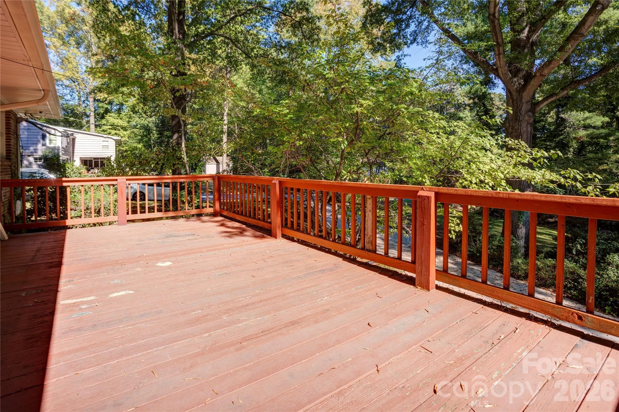 Private back deck - 688 Grandview Drive NE, Concord