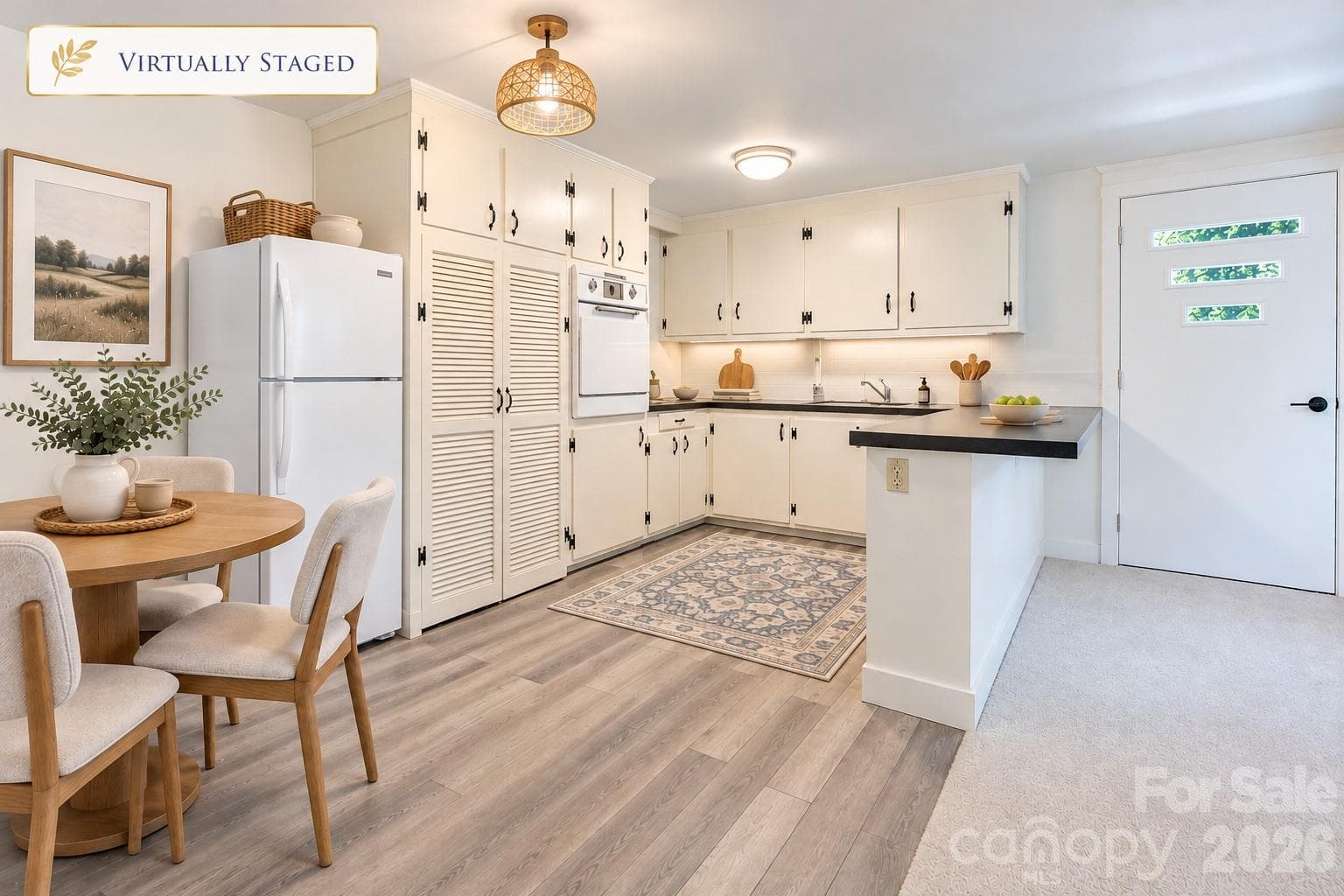 2nd kitchen -basement (virtual stage) - 688 Grandview Drive NE, Concord