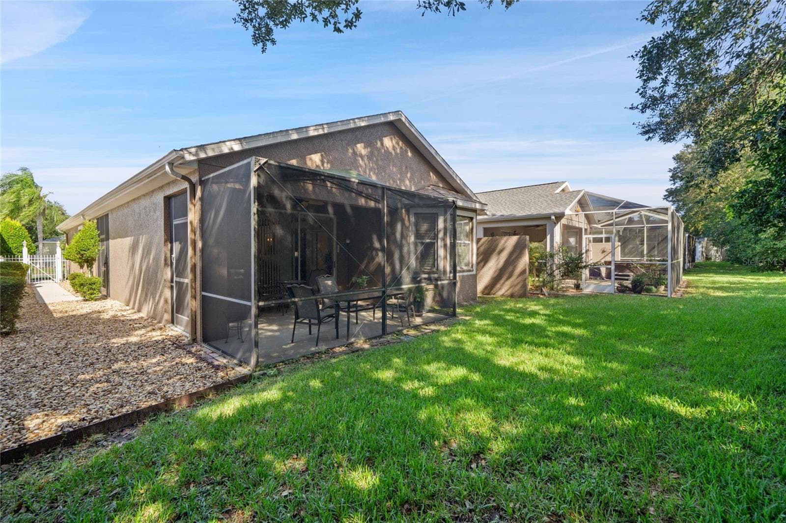 BACKYARD VIEW - 8112 AMBERSWEET PL, LAND O LAKES