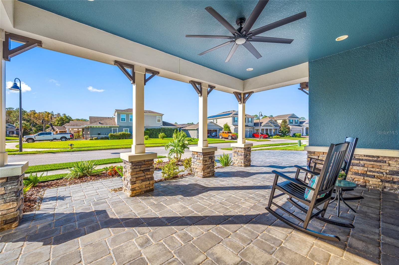 View from front porch - 4161 GLADE WOOD LOOP, NEW PORT RICHEY