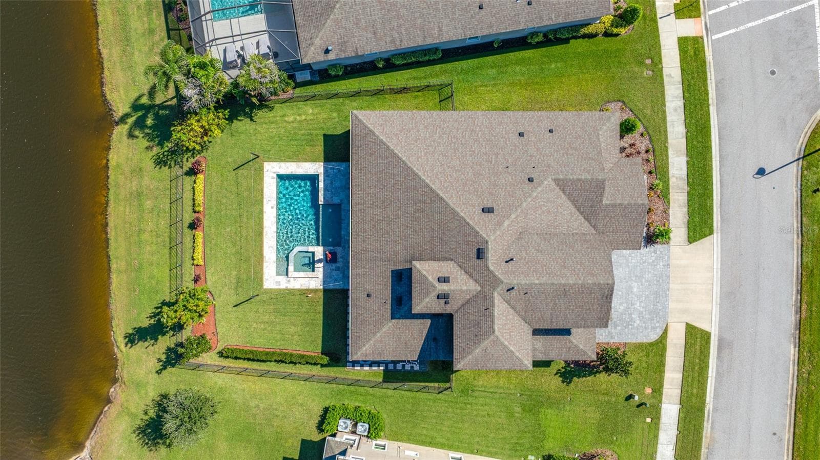Aerial view of home - 4161 GLADE WOOD LOOP, NEW PORT RICHEY
