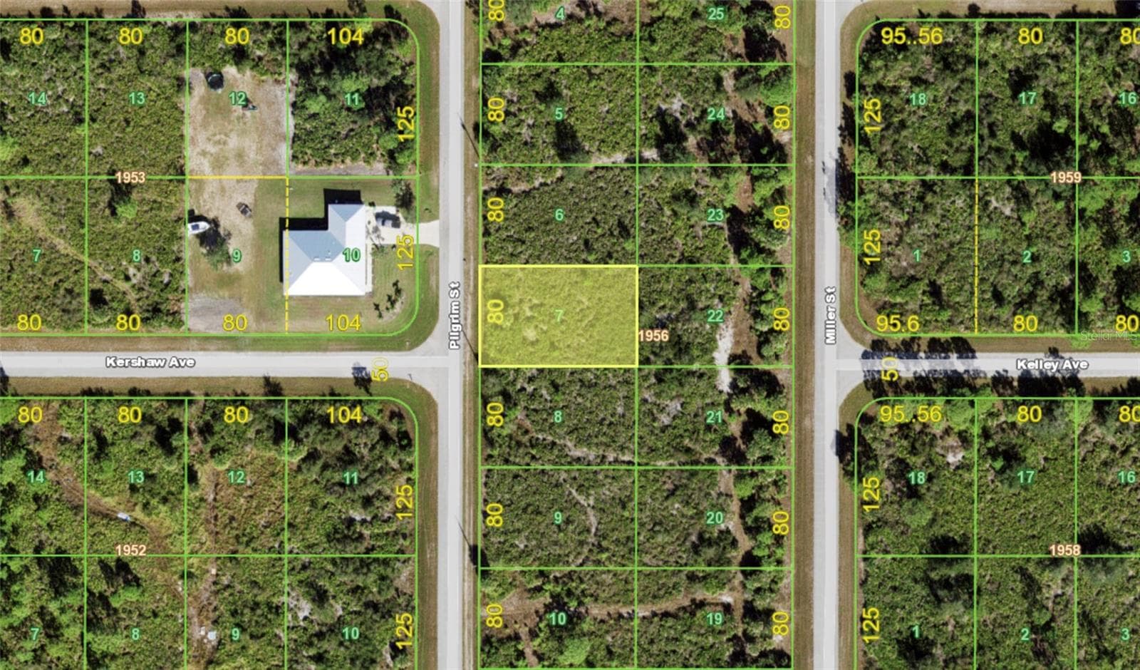 Land at 3442 PILGRIM ST, PORT CHARLOTTE, photo 2 of 3