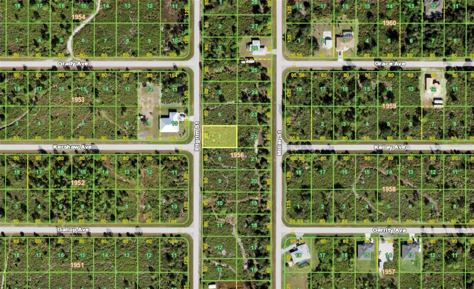 Land at 3442 PILGRIM ST, PORT CHARLOTTE, photo 3 of 3