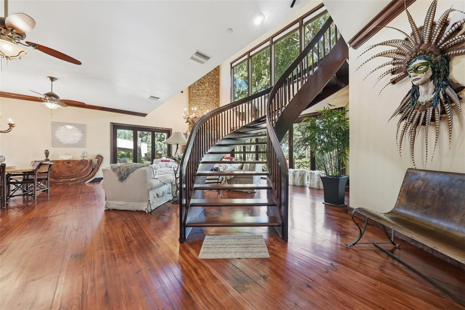 stairway to primary bdrm - 15211 VINOLA PL, MONTVERDE