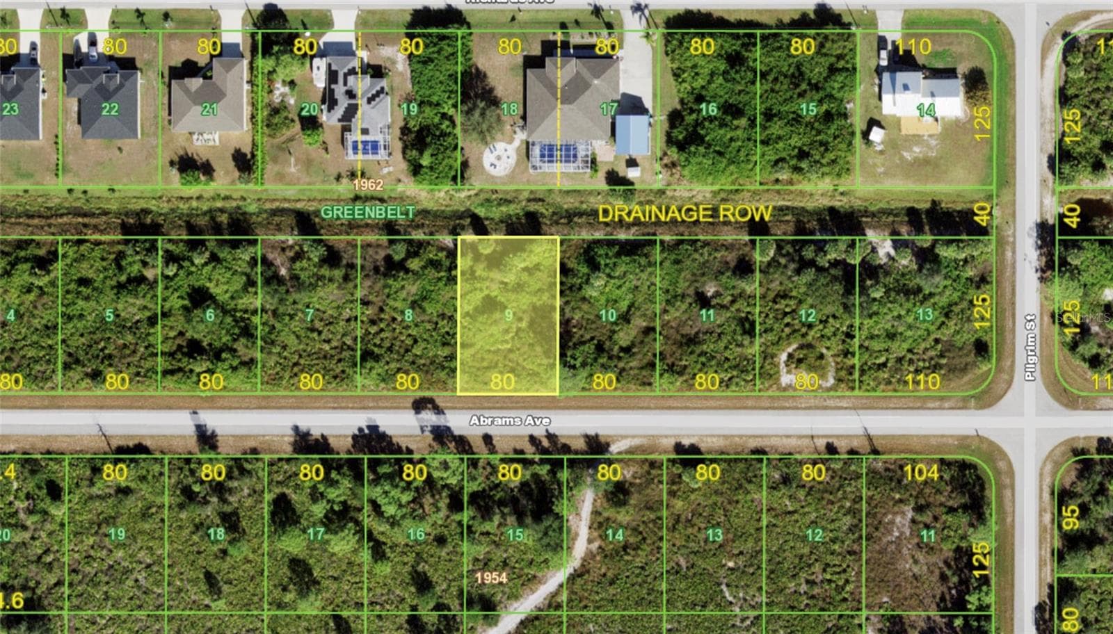 Land at 12084 ABRAMS AVE, PORT CHARLOTTE, photo 2 of 3