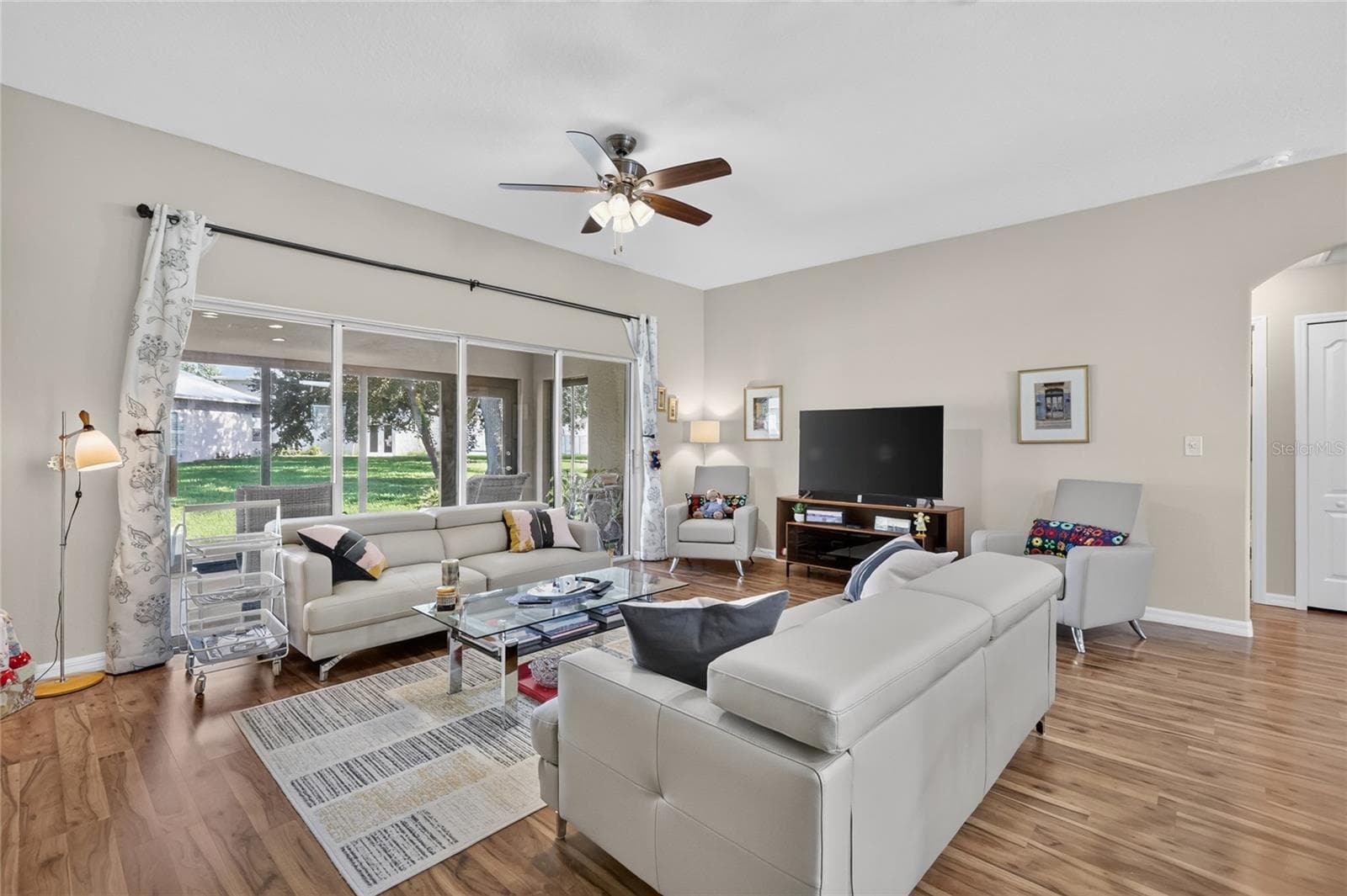 Telescoping sliders open to allow fresh air in. - 4727 INDEPENDENCE TRL, LEESBURG