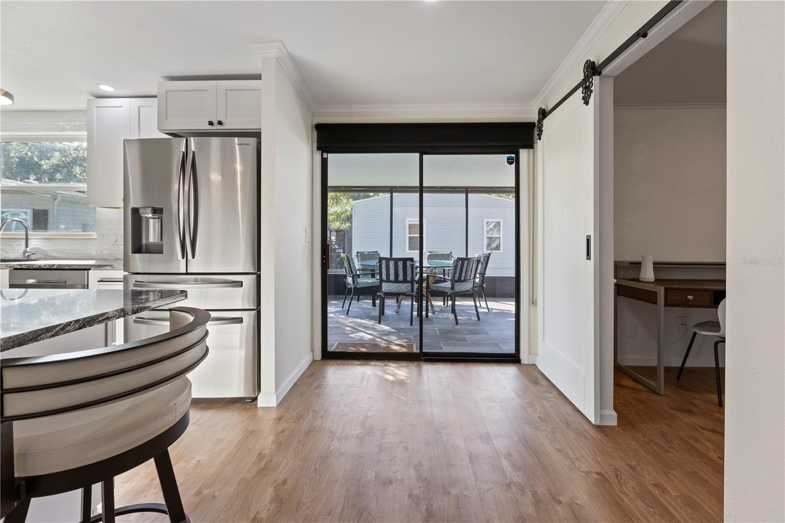 Sliding Doors to Lanai - 67 MEADOWLARK CIR, ELLENTON