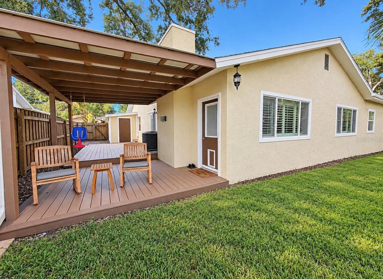 side deck - 1231 ROSEWOOD ST, LARGO