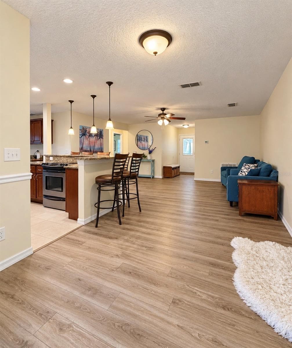 open floor plan - 1231 ROSEWOOD ST, LARGO