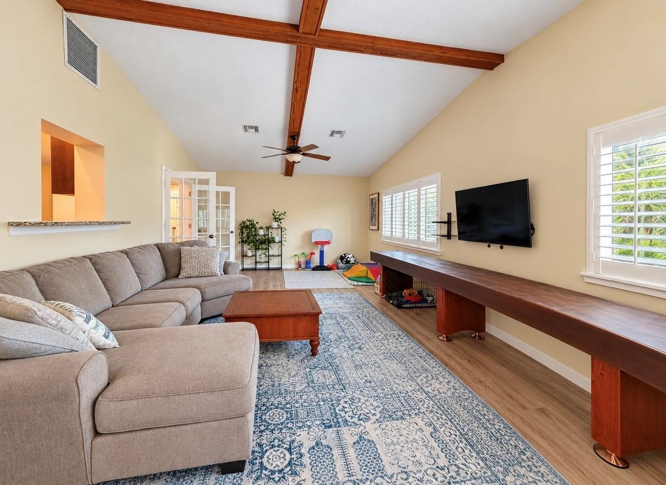 family/game room - 1231 ROSEWOOD ST, LARGO
