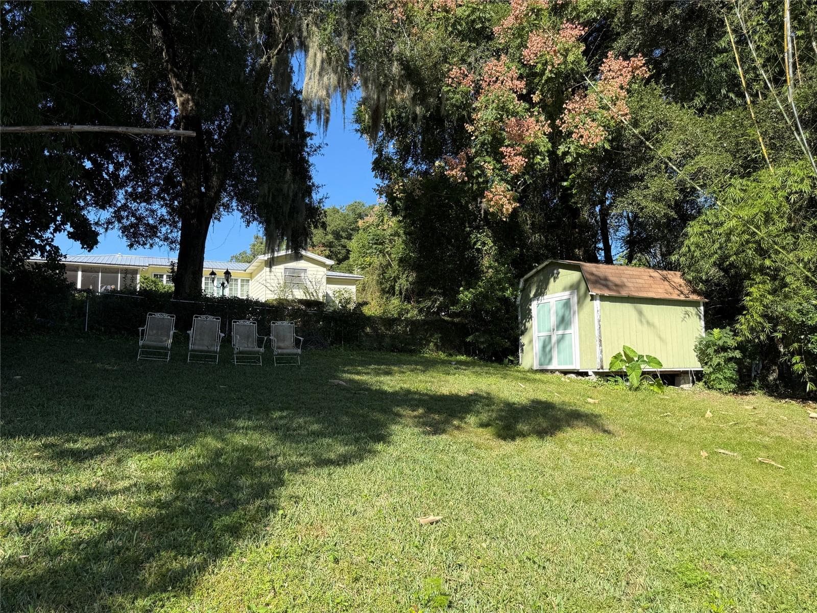 Rear Yard/Shed - 1765 HILLTOP DR, MOUNT DORA