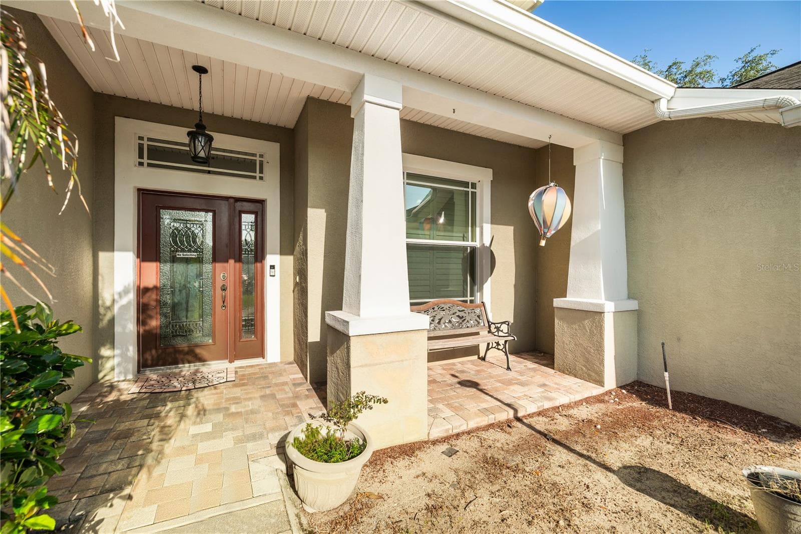 Front Door/ Porch - 3002 VIA ROMA COURT, PLANT CITY