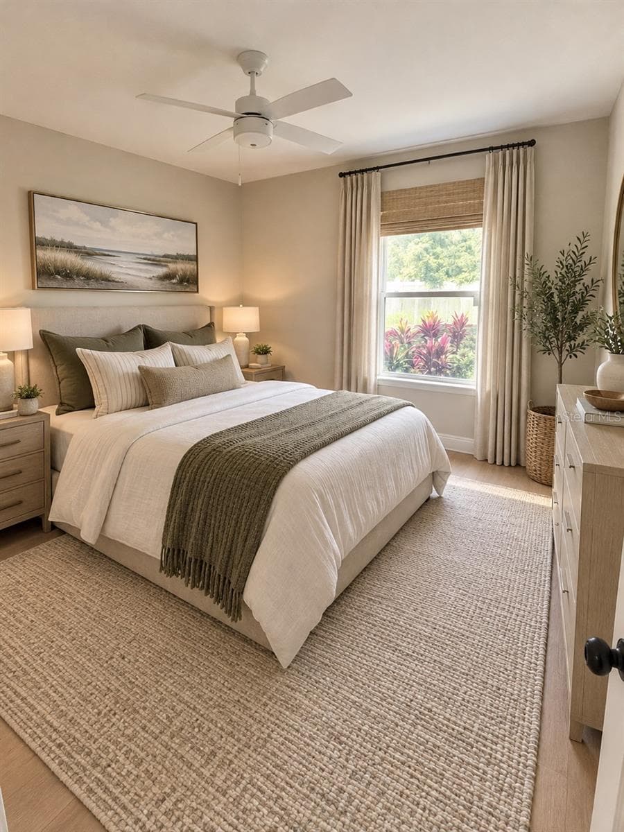 Virtual staged 3rd bedroom - 1901 KNOLTON AVE, ORANGE CITY
