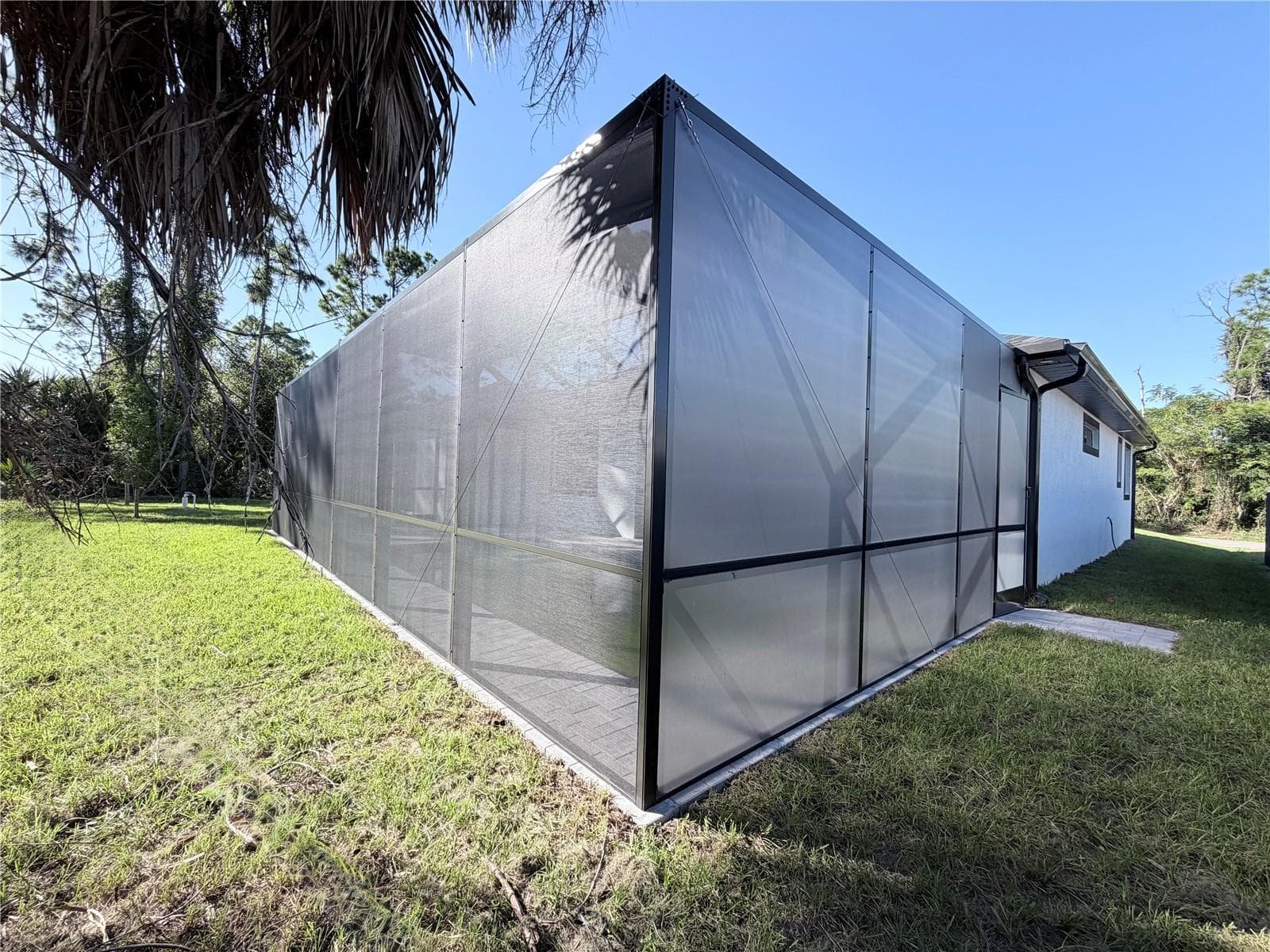 Screened Back view - 2675 YACOLT AVE, NORTH PORT