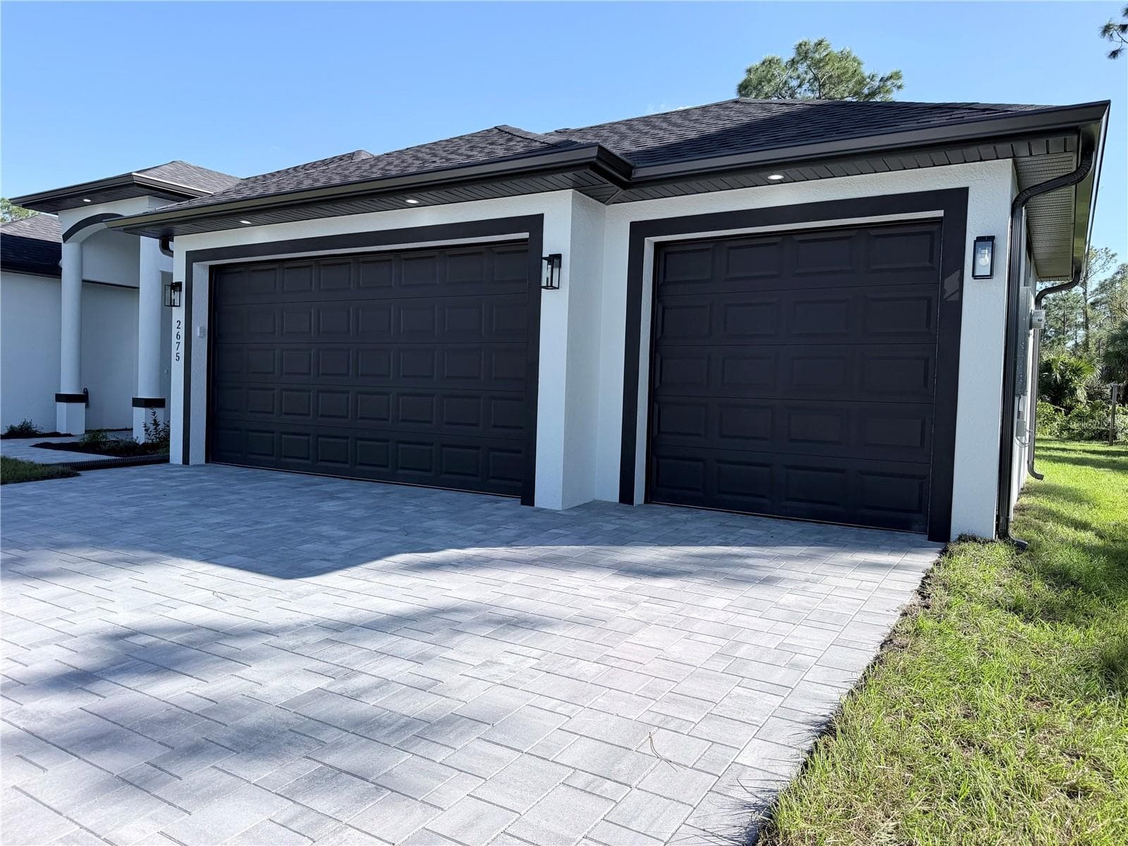 3 Car garage view - 2675 YACOLT AVE, NORTH PORT