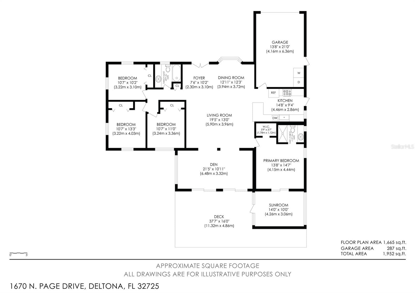 Floor Plan - 1670 N PAGE DR, DELTONA