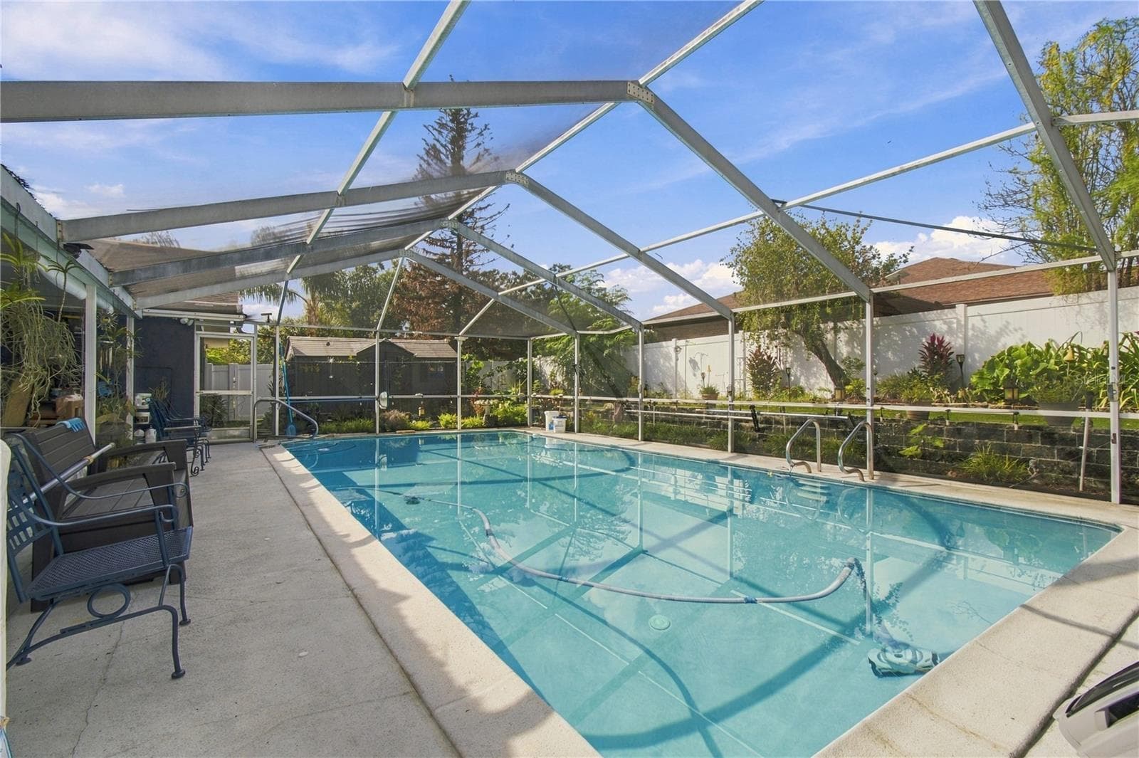 Enlarged Pool - 1851 STELLA CT E, LAKELAND