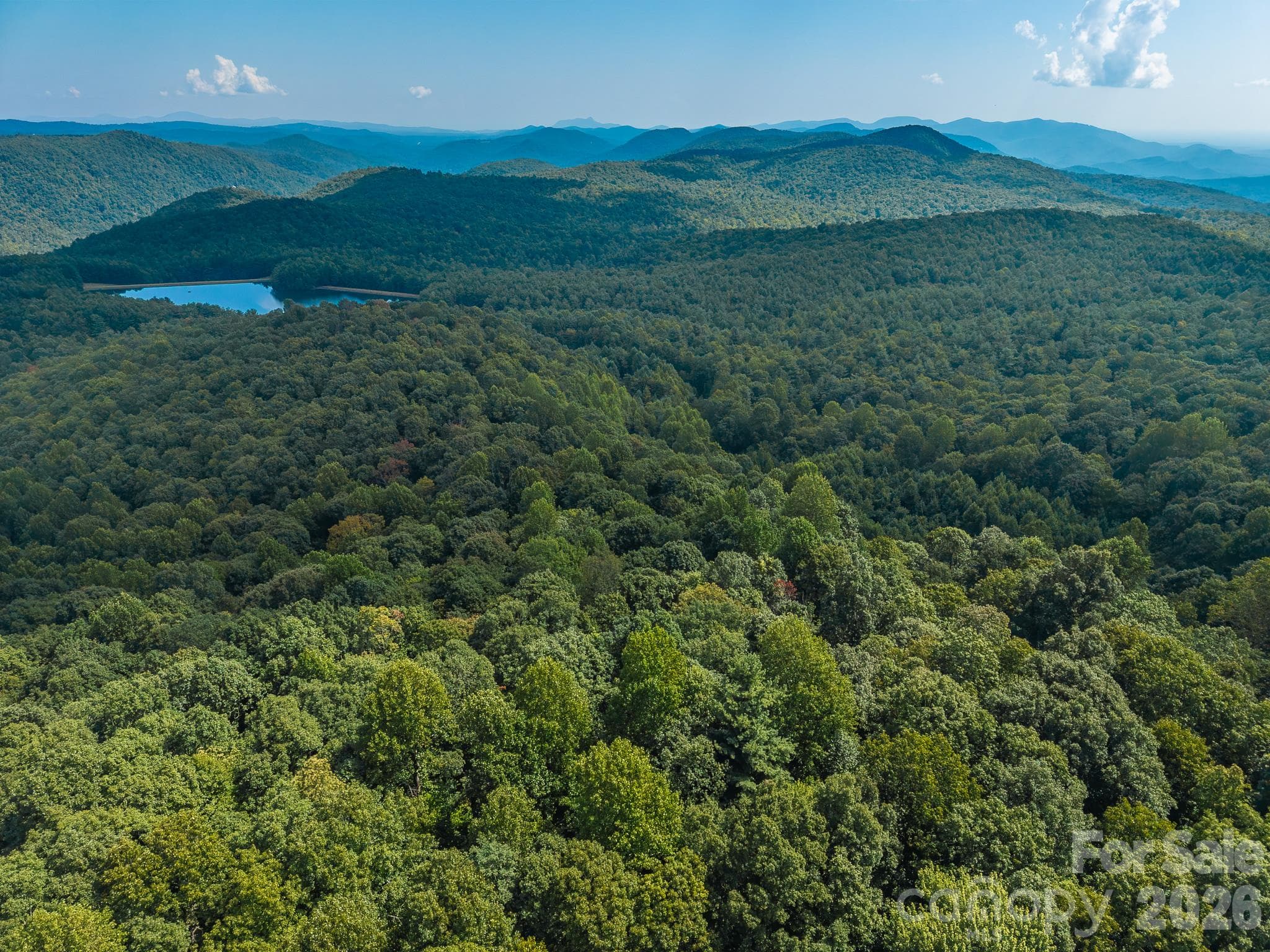 Aerial from Lot - Lot 7 W Chestnut Ridges Road, Hendersonville