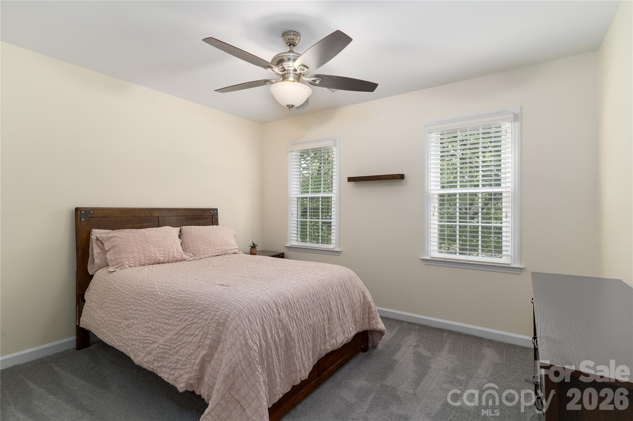 The Third Bedroom is spacious and has a beautiful custom closet - 16647 Greenfarm Road, Huntersville