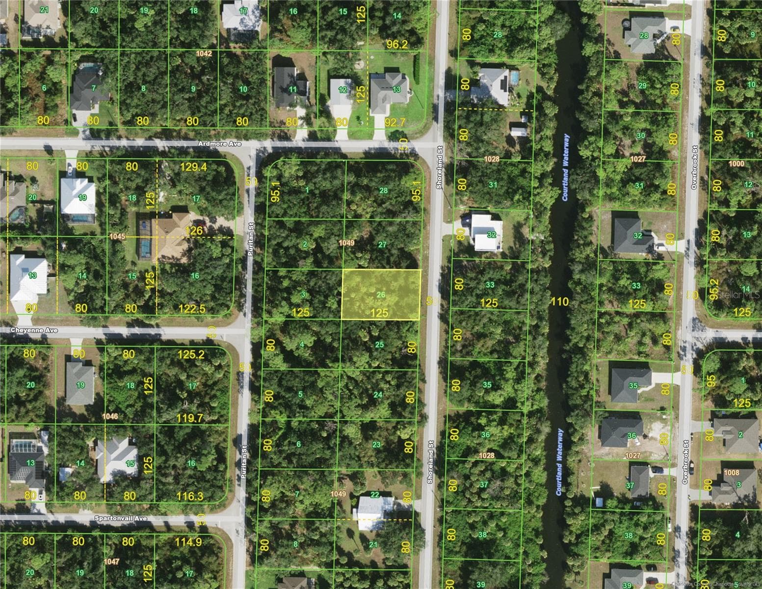Land at 265 SHORELAND ST, PORT CHARLOTTE, photo 2 of 4