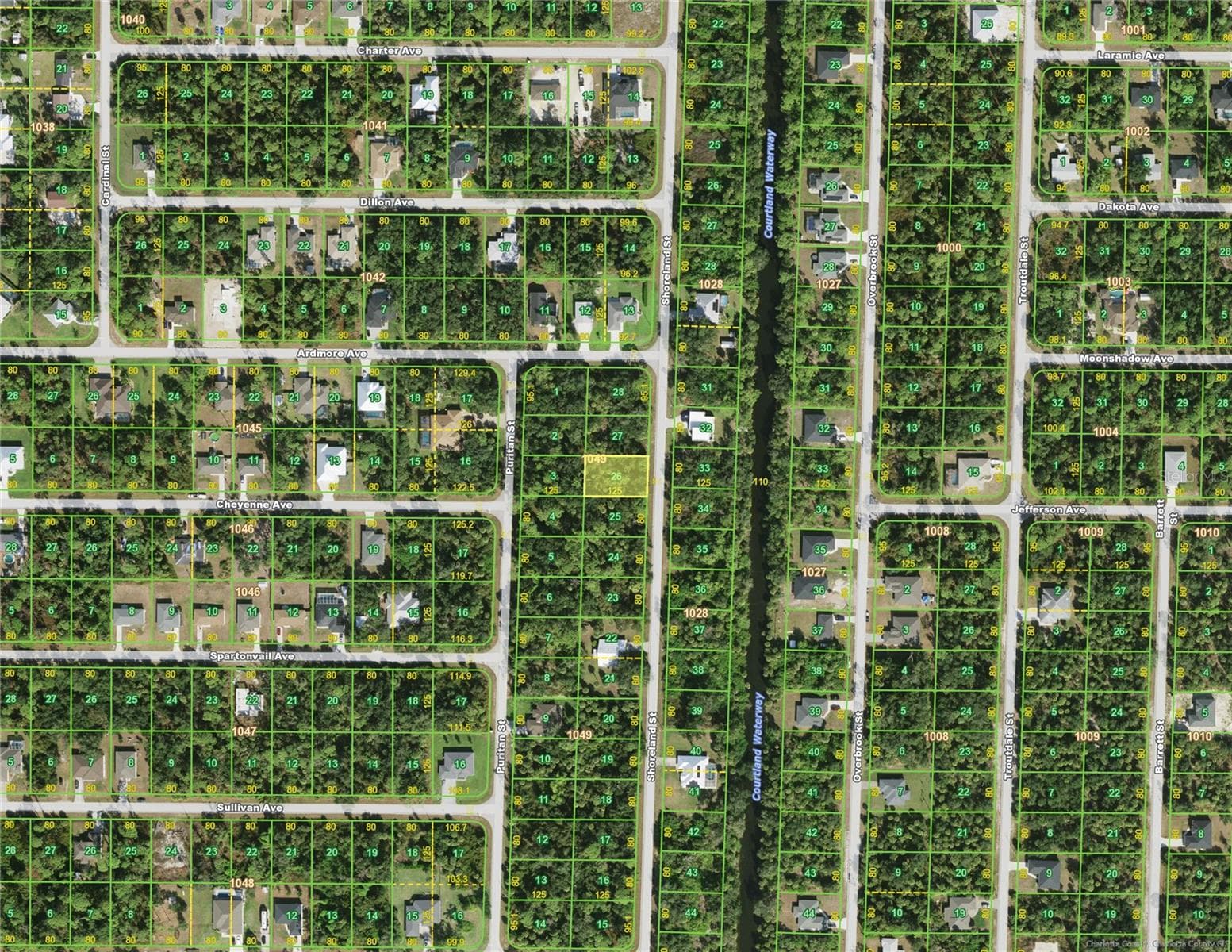 Land at 265 SHORELAND ST, PORT CHARLOTTE, photo 3 of 4