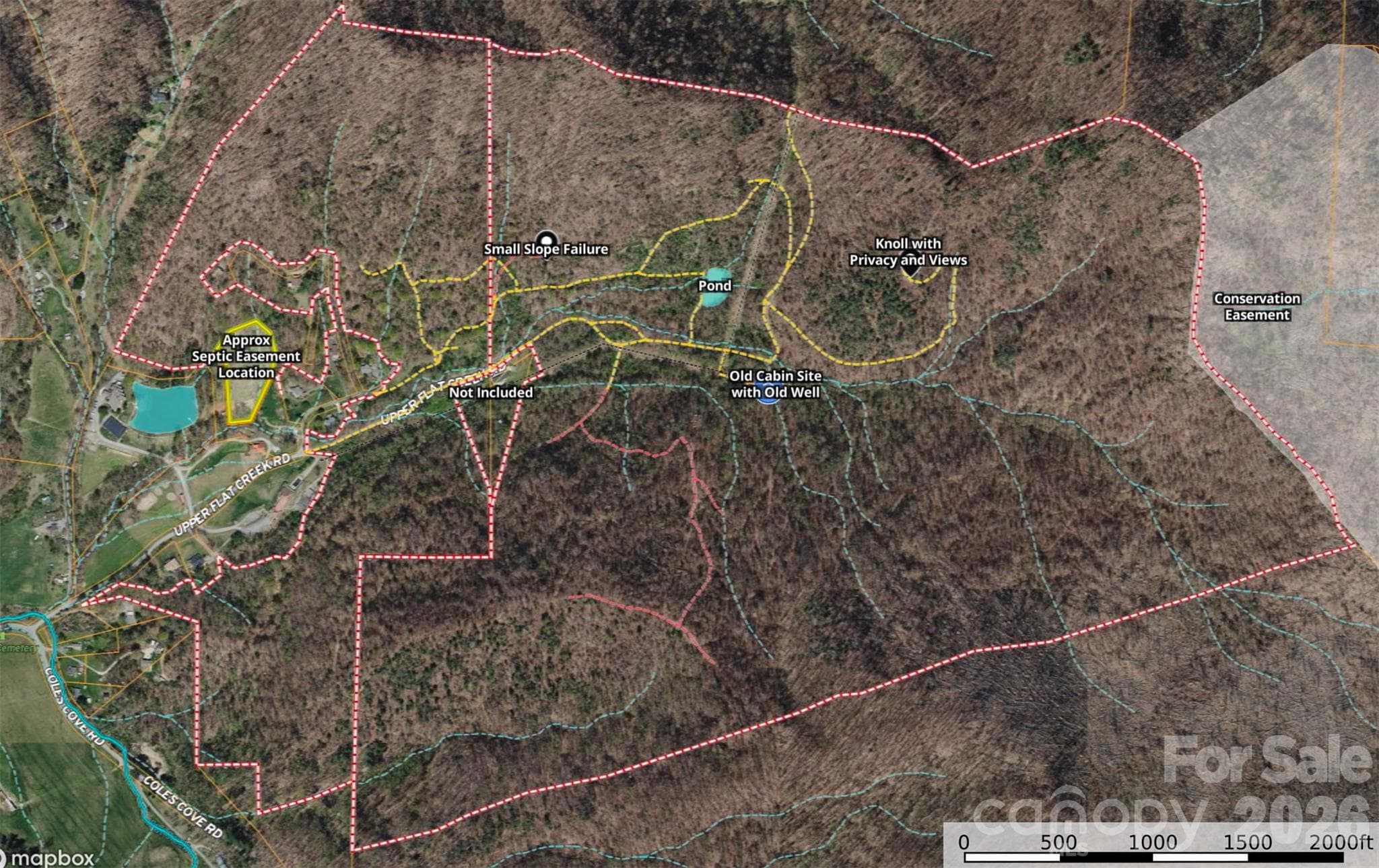 Acreage at 401 ± Upper Flat Creek Road, Weaverville, photo 4 of 44