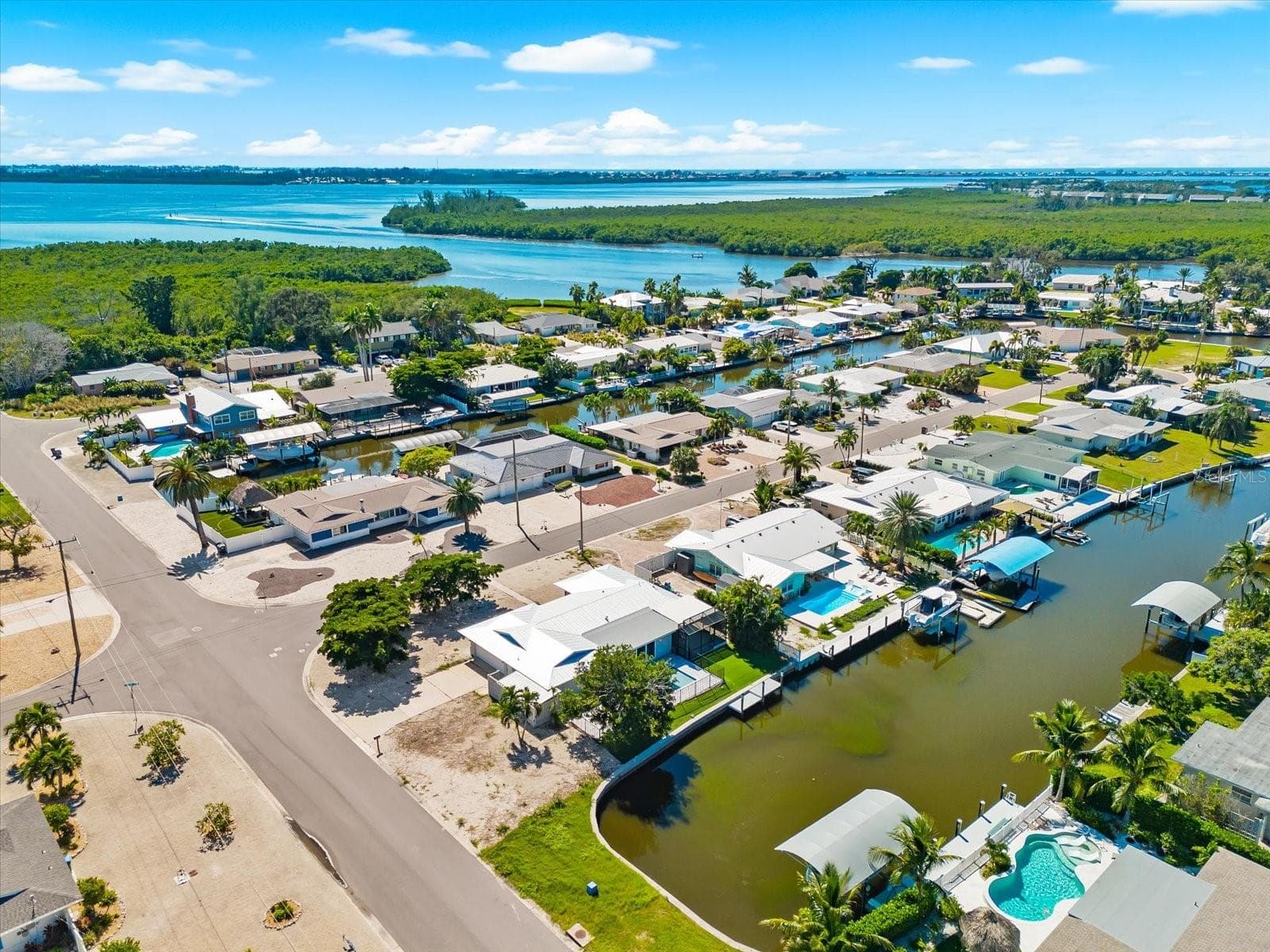10304 Kingfisher Rd W - Aerial View - 10304 KINGFISHER RD W, BRADENTON