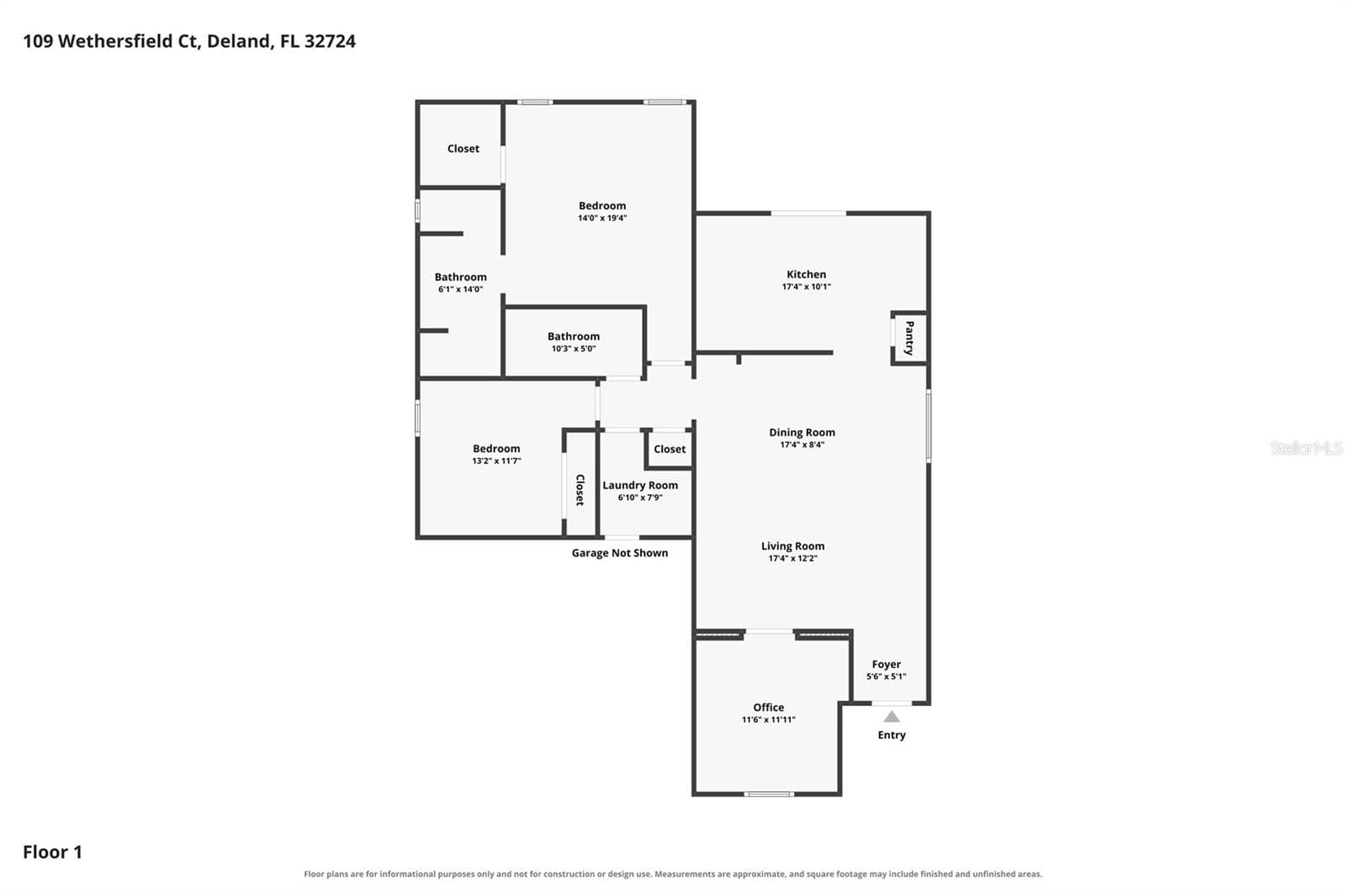 Single Family Residence at 109 WETHERSFIELD CT, DELAND, photo 34 of 34