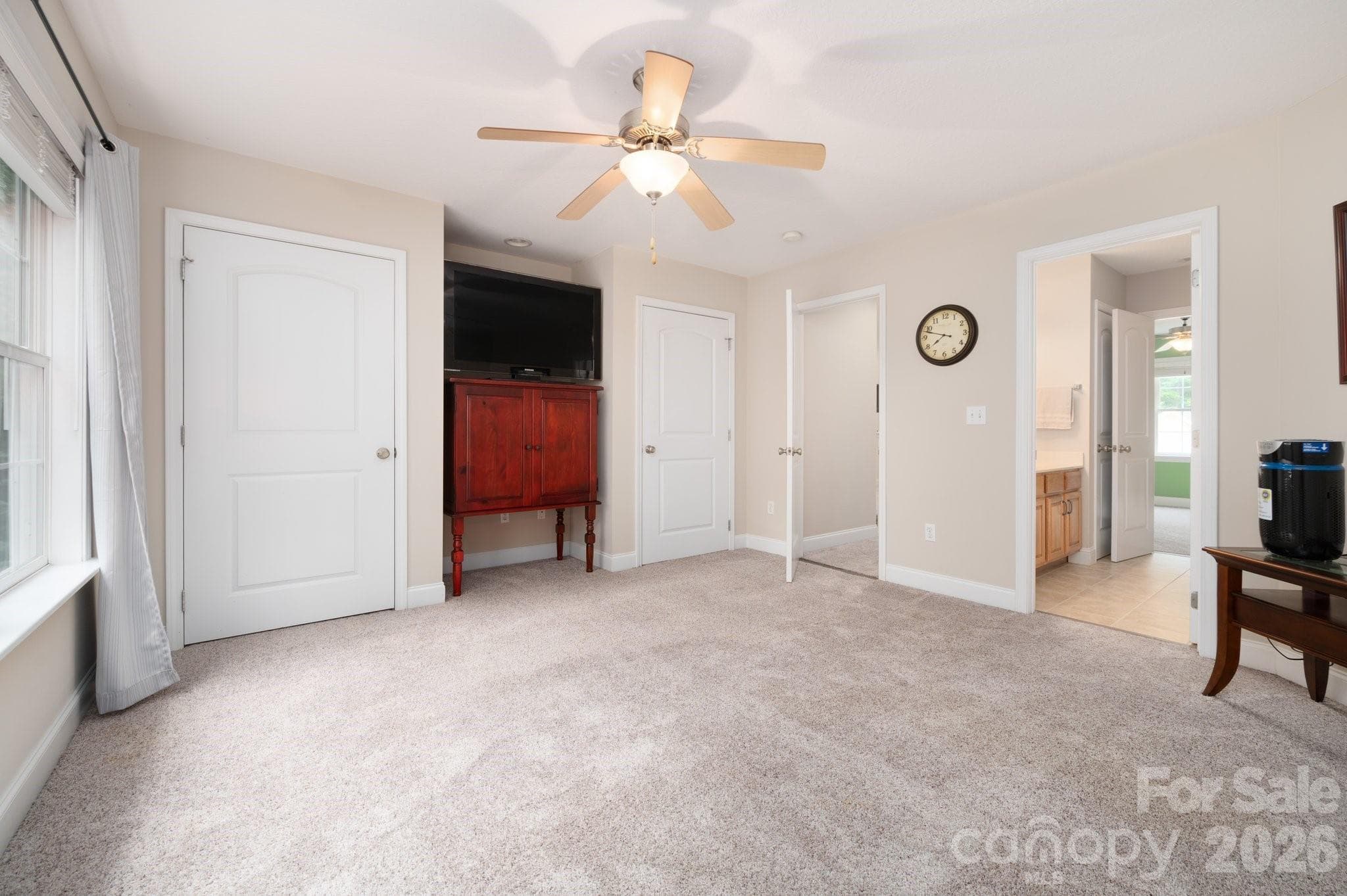 Ample Bedroom with Double Closets - 44 Viera Drive, Swannanoa