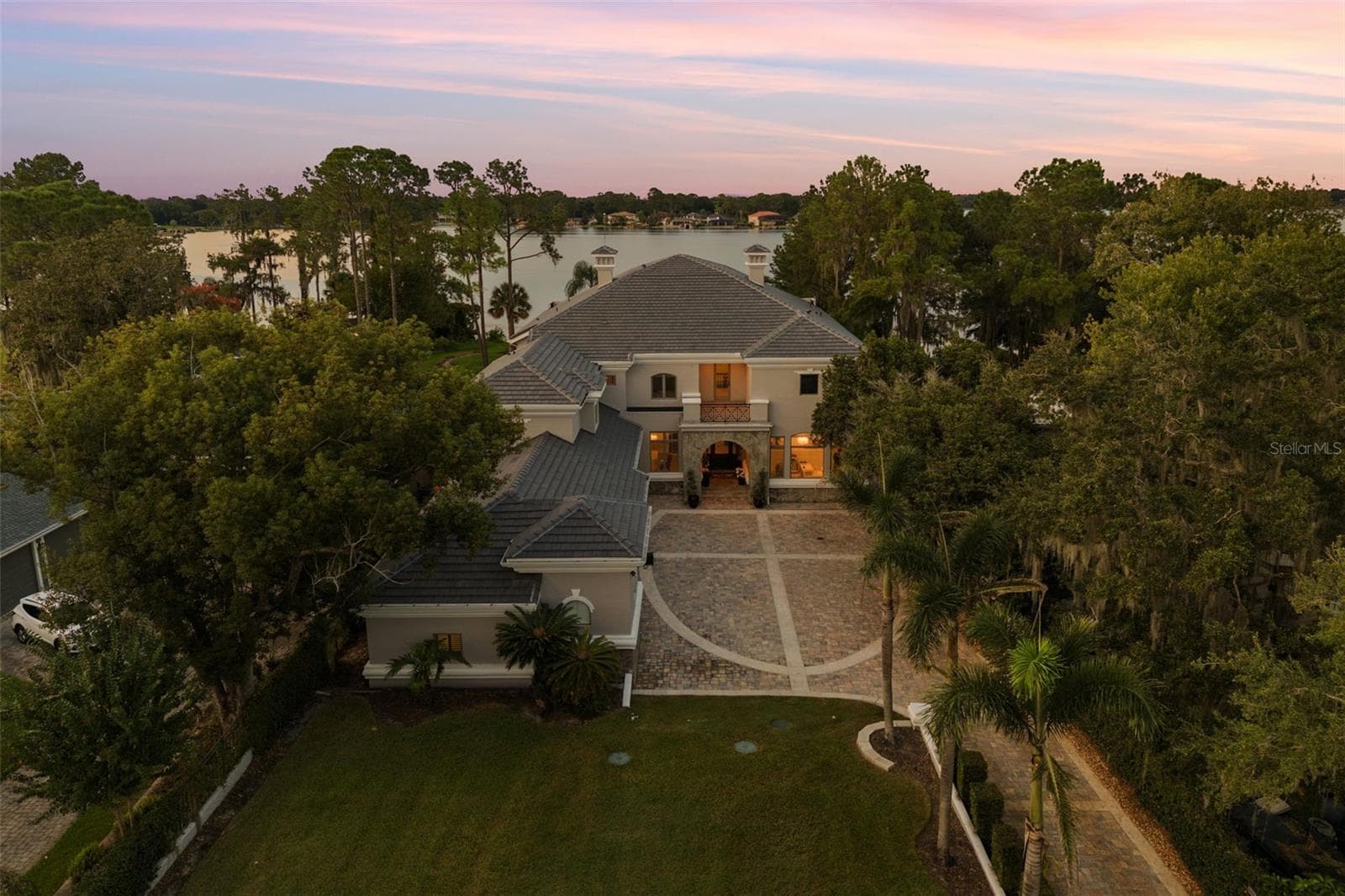 Exterior Twilight - 6091 LINNEAL BEACH DR, APOPKA