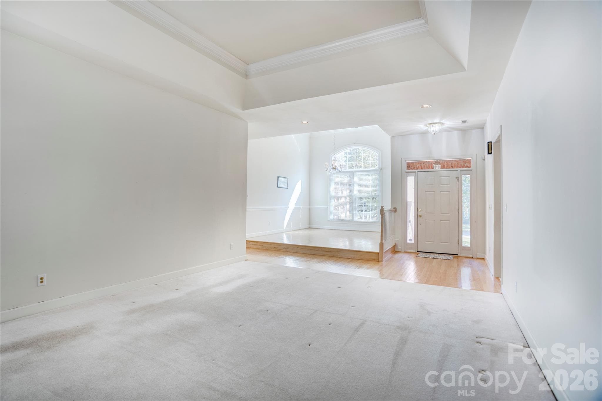 Looking back from windows in living room - 890 Lyerly Ridge Road NW, Concord