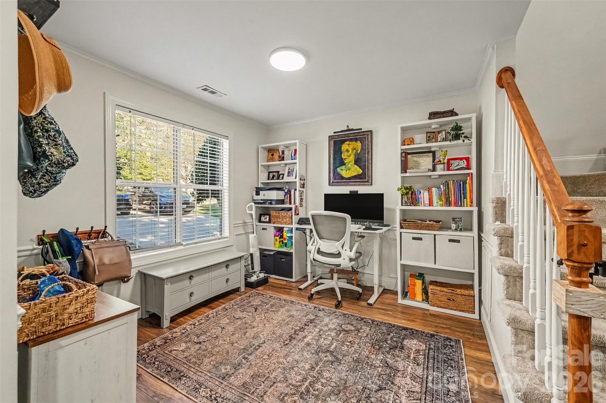 Open office OR formal dining area - 129 Shade Tree Circle, Fort Mill