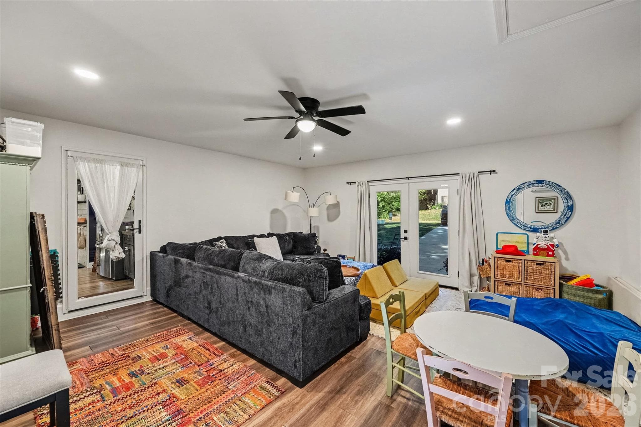 Finished garage bonus room with separate entrances - 129 Shade Tree Circle, Fort Mill