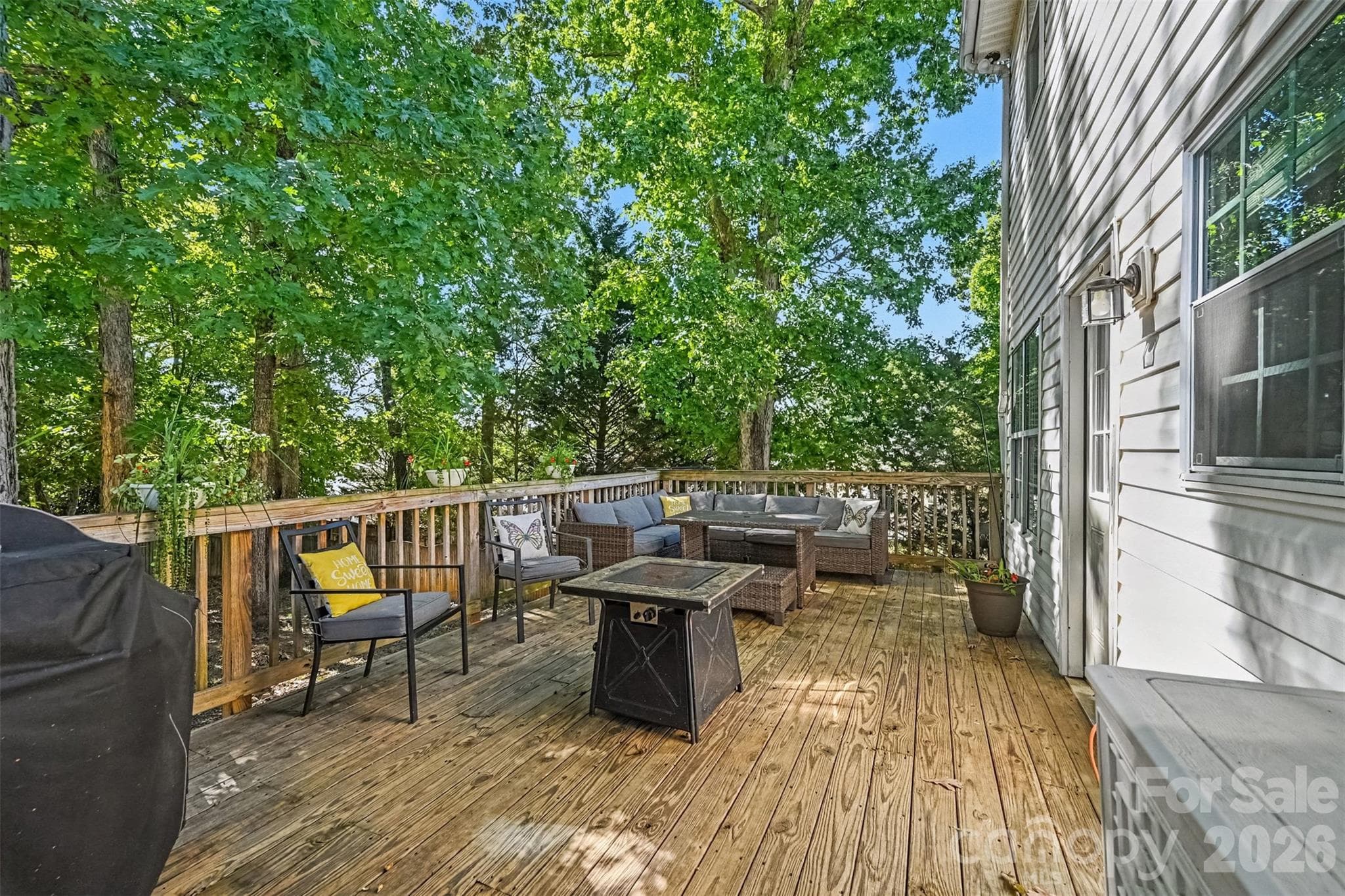 Newer back deck - 129 Shade Tree Circle, Fort Mill