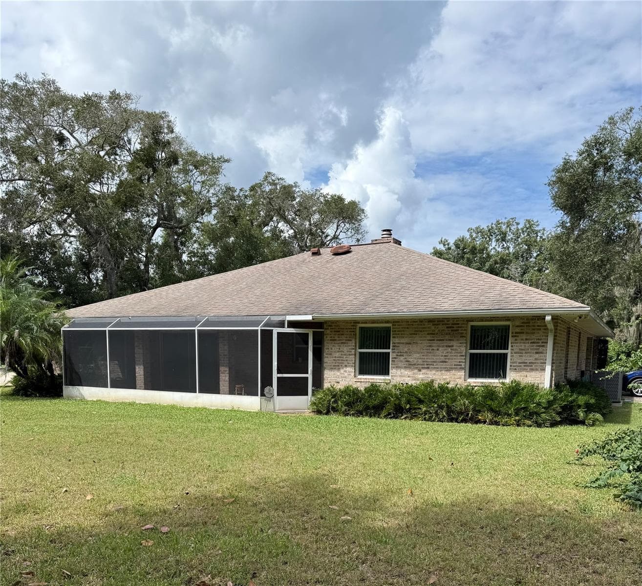 Rear elevation - 43 BULOW WOODS CIRCLE CIR, FLAGLER BEACH