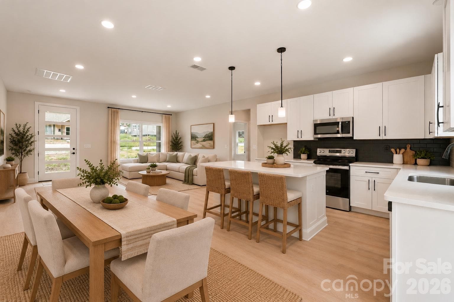 Virtual Staging - 315 W Chestnut Street, Stanley