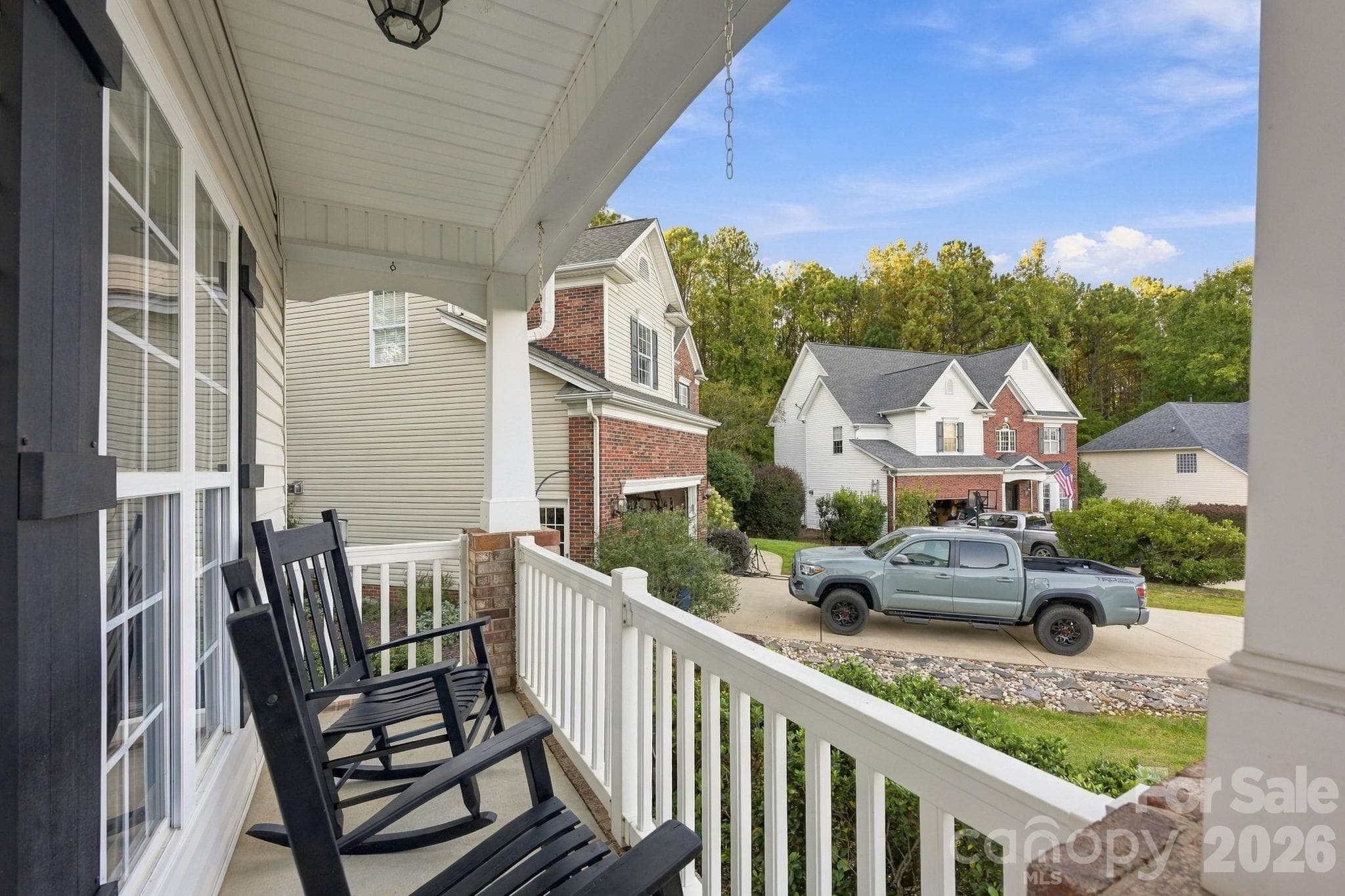 Covered front porch - 5704 Snapdragon Lane, Huntersville