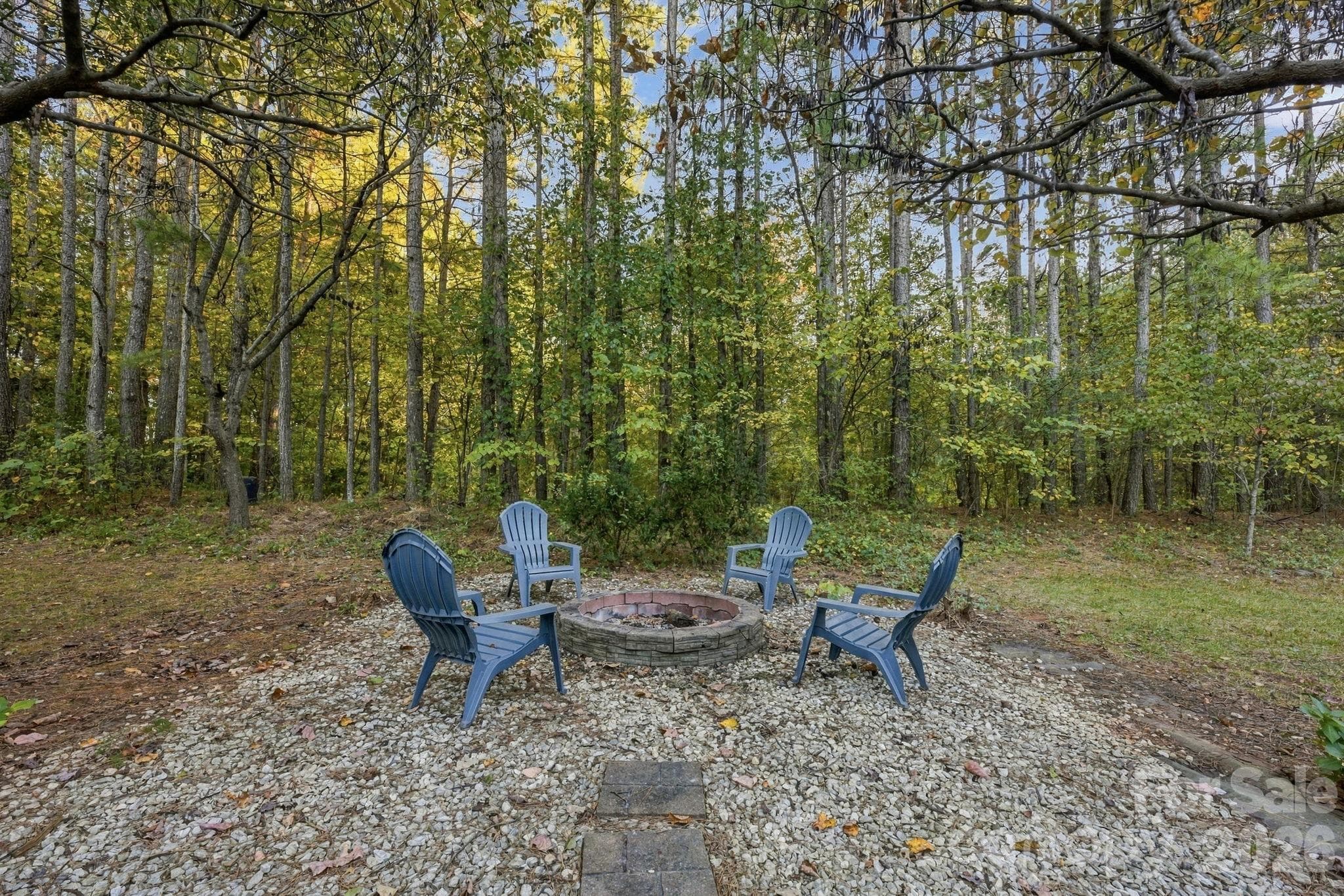 Firepit area - 5704 Snapdragon Lane, Huntersville