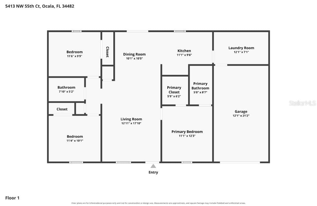 Single Family Residence at 5413 NW 55TH CT, OCALA, photo 41 of 44