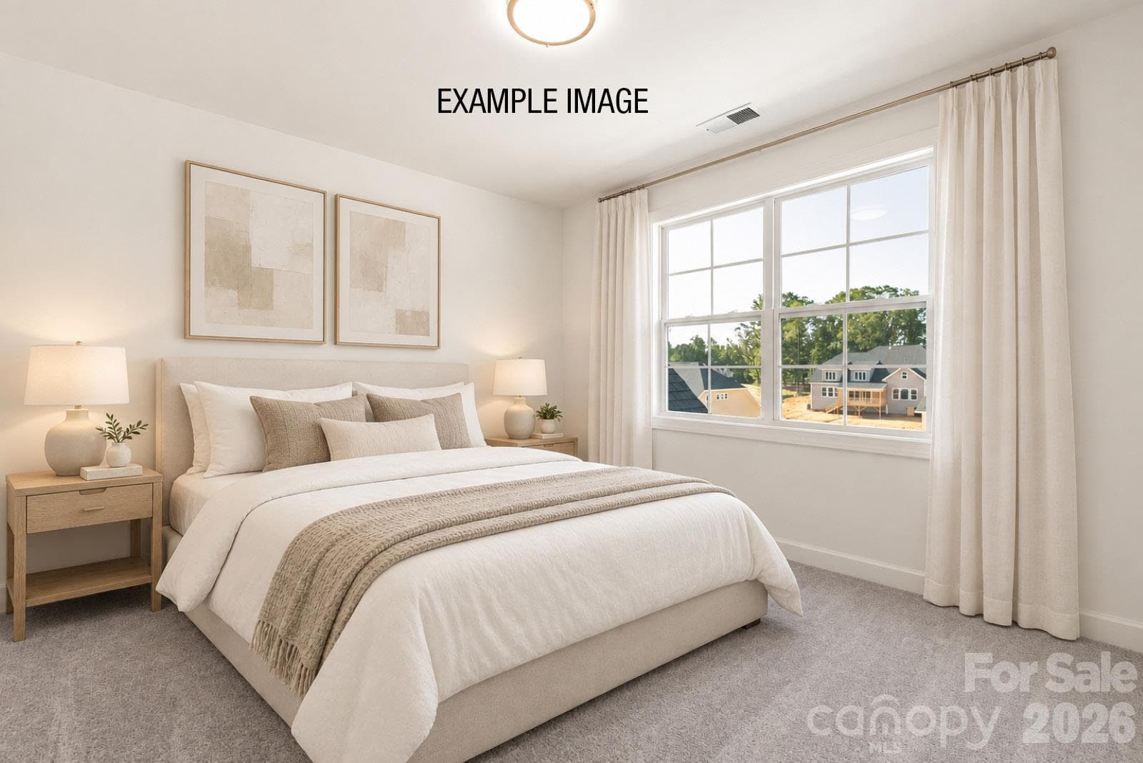 Example Photo - Bedroom 3 *Virtually Staged* - 12205 Rubra Place, Mint Hill