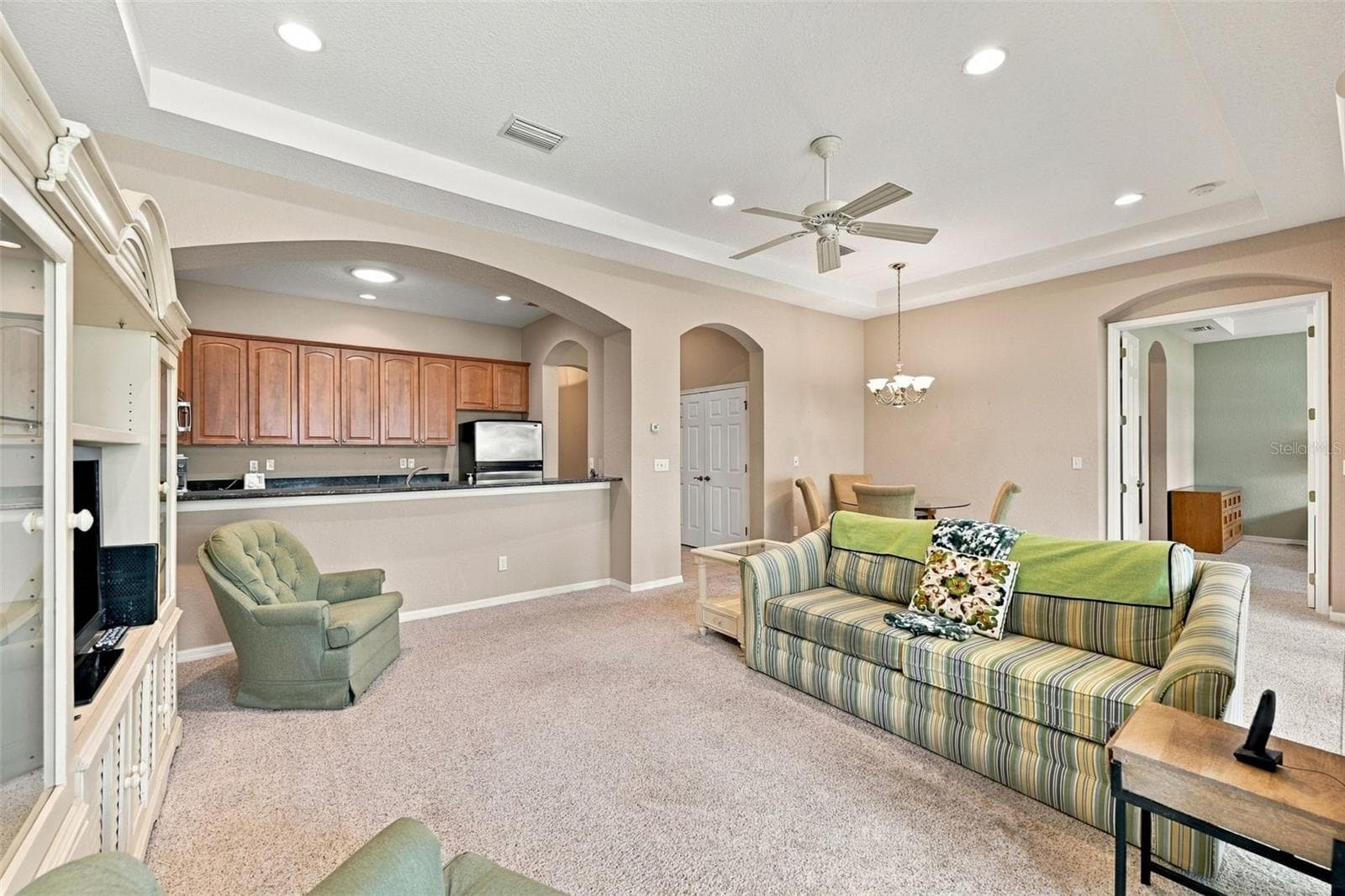 Looking into the Living Room/Kitchen - 2418 KENSINGTON GREENS DR #9, SUN CITY CENTER