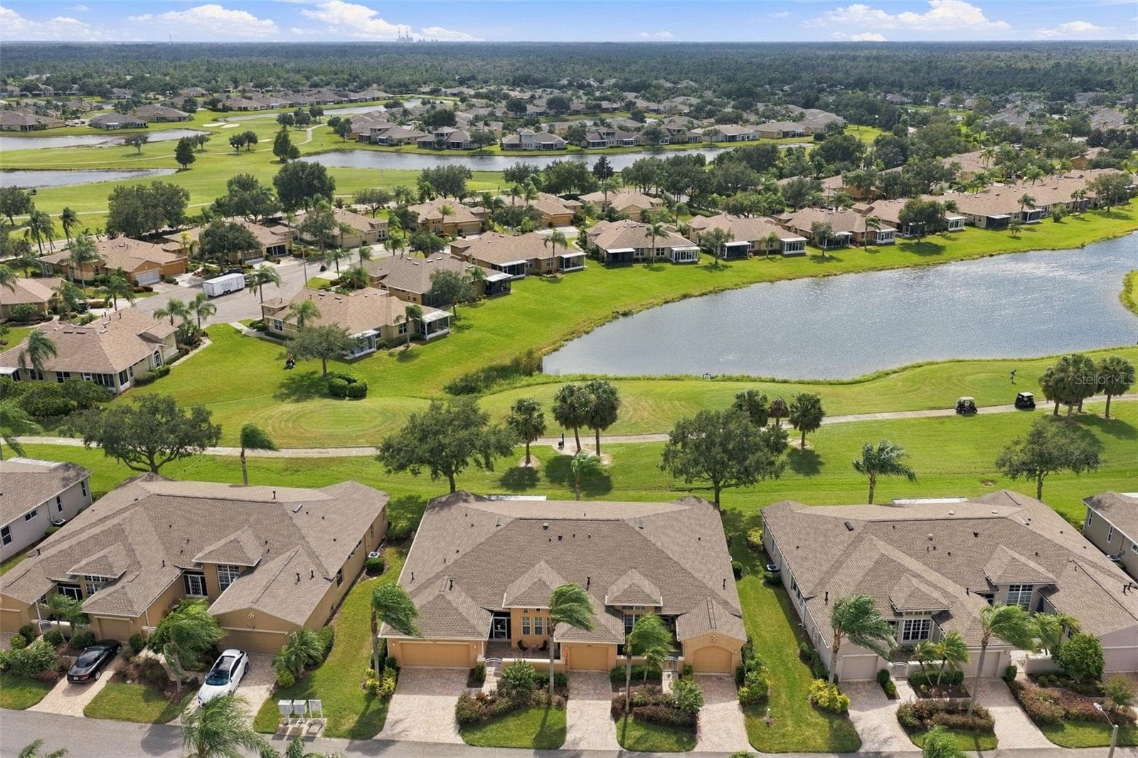 Exceptional View - 2418 KENSINGTON GREENS DR #9, SUN CITY CENTER