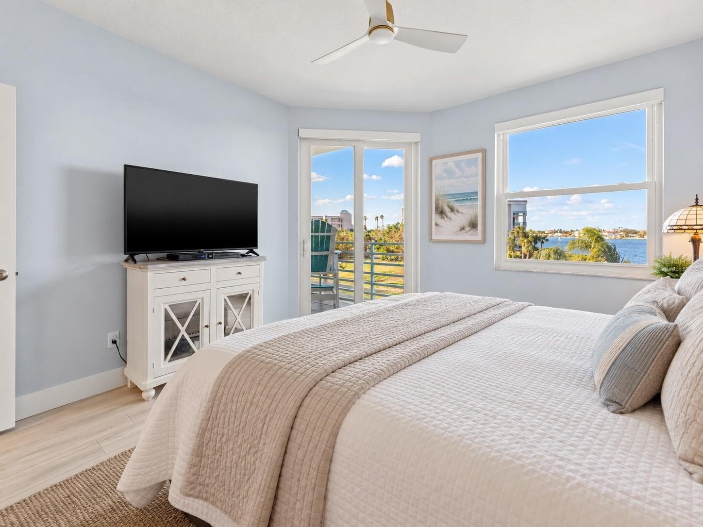 Primary Bedroom-Virtually Staged - 7979 SAILBOAT KEY BLVD S #202, SOUTH PASADENA